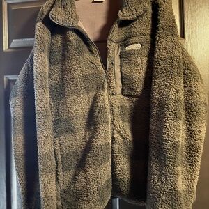 Columbia Charcoal Fleece Jacket